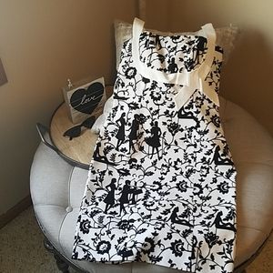 NWT Seersucker toile dress